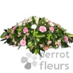 Raquette de fleurs varies